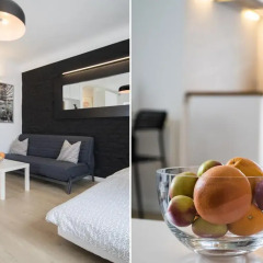 Апартаменты Bizzi LuxCenter View Studio комната для гостей фото 2