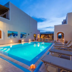 Отель Villa Voula Греция, Остров Санторини - отзывы, цены и фото номеров - забронировать отель Villa Voula онлайн бассейн фото 3