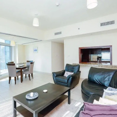 Отель Espace Holiday Homes - Burj View комната для гостей фото 3