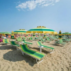 Hotel Villa Franco Римини пляж