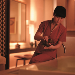 Отель Pudong Shangri-La East Shanghai интерьер отеля