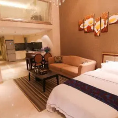 Отель M&G Hotels Apartment Grandview Branch Китай, Гуанчжоу - отзывы, цены и фото номеров - забронировать отель M&G Hotels Apartment Grandview Branch онлайн комната для гостей фото 4