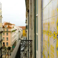 Апартаменты Fascinating Apartment in Historic Lisbon балкон