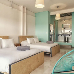Отель Mayan Monkey Los Cabos - Hostel - Adults Only Мексика, Золотая зона Марина - отзывы, цены и фото номеров - забронировать отель Mayan Monkey Los Cabos - Hostel - Adults Only онлайн комната для гостей фото 4
