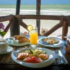 Отель Beachfront Hotel La Palapa - Adults Only Мексика, Остров Ольбокс - отзывы, цены и фото номеров - забронировать отель Beachfront Hotel La Palapa - Adults Only онлайн питание фото 2