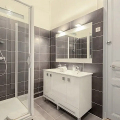Отель Residence Michel Ange Франция, Канны - отзывы, цены и фото номеров - забронировать отель Residence Michel Ange онлайн ванная
