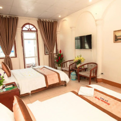 Halong Lucky Hotel комната для гостей фото 3