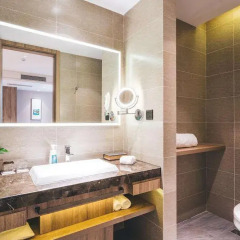 Отель Here Inn Hotel (Beijing Yizhuang) Китай, Пекин - отзывы, цены и фото номеров - забронировать отель Here Inn Hotel (Beijing Yizhuang) онлайн ванная