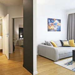 Апартаменты IRS ROYAL APARTMENTS Apartamenty IRS Neptun Park комната для гостей фото 3
