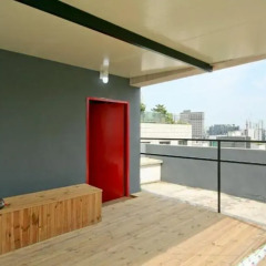 Отель Gangnam Guesthouse Maru балкон