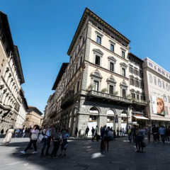 Отель Palazzo Gamba Флоренция вид на фасад