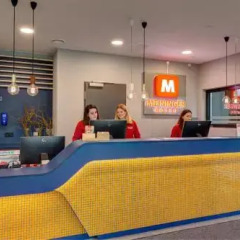 Отель MEININGER Hotel Munich Olympiapark Германия, Мюнхен - отзывы, цены и фото номеров - забронировать отель MEININGER Hotel Munich Olympiapark онлайн интерьер отеля фото 3
