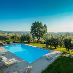 Отель Agriturismo Il Palazzo Ареццо бассейн