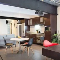 Отель Trendy Suite With Terrace in Polanco Мехико гостиничный бар