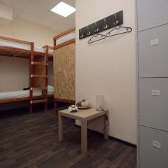 Kazan Hostel сейф в номере