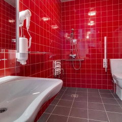 Отель Liberty Mansard Латвия, Рига - отзывы, цены и фото номеров - забронировать отель Liberty Mansard онлайн ванная