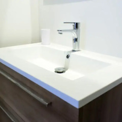 Отель Okeanos Apartment Франция, Ницца - отзывы, цены и фото номеров - забронировать отель Okeanos Apartment онлайн ванная фото 2