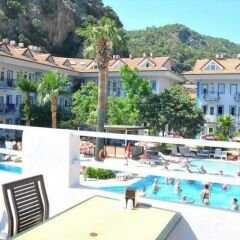 Akdeniz Beach Hotel Турция, Олюдениз - 1 отзыв об отеле, цены и фото номеров - забронировать отель Akdeniz Beach Hotel онлайн балкон