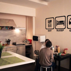 Game Hostel в номере
