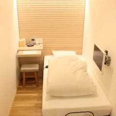 Отель Executive Spa & Capsule WELLBE Fukuoka - Caters to Men Хаката ванная