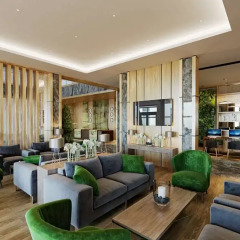 Гостиница Wyndham Garden Astana Казахстан, Нур-Султан - 1 отзыв об отеле, цены и фото номеров - забронировать гостиницу Wyndham Garden Astana онлайн интерьер отеля фото 2