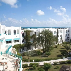 Отель Hôtel Golf Beach Тунис, Мидун - отзывы, цены и фото номеров - забронировать отель Hôtel Golf Beach онлайн балкон
