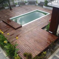Отель Asuruma View Guest House Ханимаду бассейн