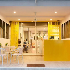 Yellow Mango Hostel Бангкок интерьер отеля