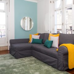 Апартаменты Liiiving Porto Ribeira Boutique Apartment Порту комната для гостей фото 4