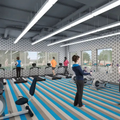 Отель Aloft Delray Beach США, Делри-Бич - отзывы, цены и фото номеров - забронировать отель Aloft Delray Beach онлайн фитнесс-зал