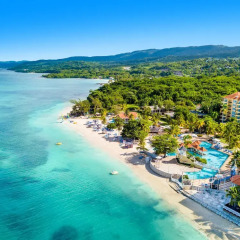 Отель Jewel Dunn's River Beach Resort & Spa, Curio Collection by Hilton пляж фото 2