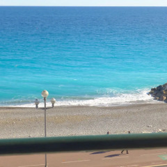 Отель La Floride Promenade des Anglais Франция, Ницца - отзывы, цены и фото номеров - забронировать отель La Floride Promenade des Anglais онлайн пляж фото 2