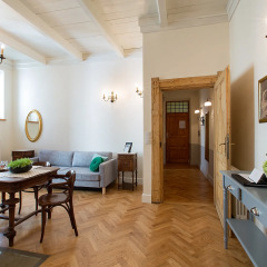 Апартаменты Antique Apartments - Plac Szczepanski комната для гостей фото 3