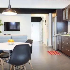 Отель Trendy Suite With Terrace in Polanco Мехико в номере
