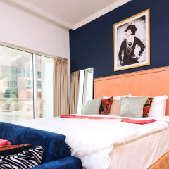 Апартаменты One Perfect Stay Studio Burj Al Nujoom комната для гостей фото 3
