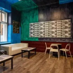 Prague Square Hostel гостиничный бар