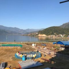 Отель Lakeside Backpackers Hostel Непал, Покхара - отзывы, цены и фото номеров - забронировать отель Lakeside Backpackers Hostel онлайн приотельная территория