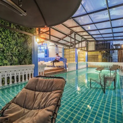 Отель Ama Hostel Bangkok Таиланд, Бангкок - отзывы, цены и фото номеров - забронировать отель Ama Hostel Bangkok онлайн бассейн фото 2