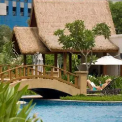 Отель Radisson Blu Hotel Cebu Филиппины, Лапу-Лапу - 1 отзыв об отеле, цены и фото номеров - забронировать отель Radisson Blu Hotel Cebu онлайн балкон