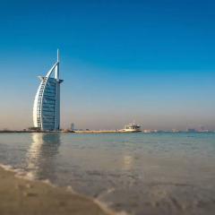 Отель Fraser Suites Dubai пляж фото 2