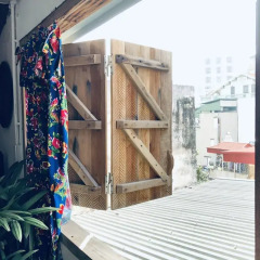Отель Diamond Dorm Vietnam - Hostel Вьетнам, Ханой - отзывы, цены и фото номеров - забронировать отель Diamond Dorm Vietnam - Hostel онлайн балкон