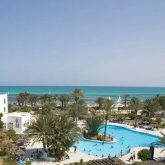 Отель Hôtel Golf Beach Тунис, Мидун - отзывы, цены и фото номеров - забронировать отель Hôtel Golf Beach онлайн пляж