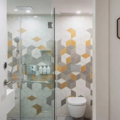 Отель Yotelair Singapore Changi Airport Сингапур ванная