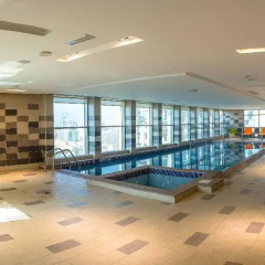 Отель Al Majaz Premiere Hotel Apartment ОАЭ, Шарджа - 1 отзыв об отеле, цены и фото номеров - забронировать отель Al Majaz Premiere Hotel Apartment онлайн фитнесс-зал фото 3