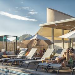 Отель Mayan Monkey Los Cabos - Hostel - Adults Only Мексика, Золотая зона Марина - отзывы, цены и фото номеров - забронировать отель Mayan Monkey Los Cabos - Hostel - Adults Only онлайн бассейн фото 2