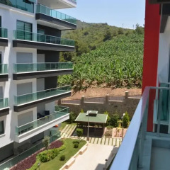 Отель Luxury Apt in Konak Sea Side with a Sea front view and a private beach балкон