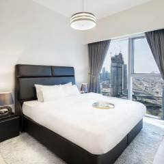 Отель Nasma Luxury Stays - Central Park Tower комната для гостей