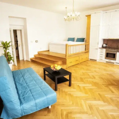 Апартаменты Apartment by the Old Town Square комната для гостей фото 5