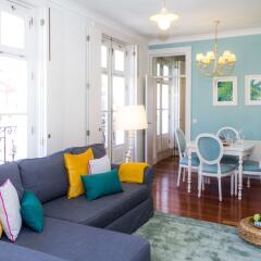 Апартаменты Liiiving Porto Ribeira Boutique Apartment Порту комната для гостей фото 5