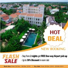 Отель Hoi An Garden Palace & Spa городской автобус